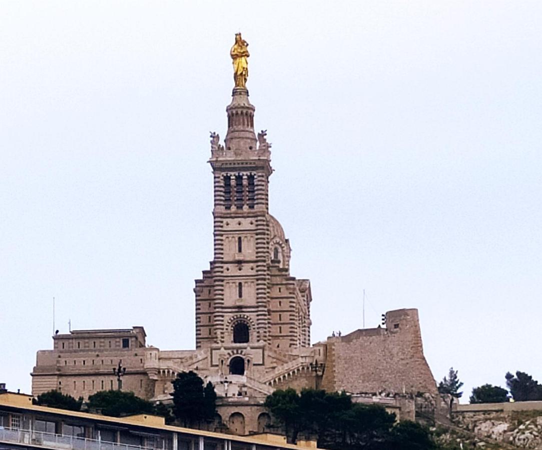T2 Vue Sur La Basilique De Notre Dame De La Garde Lägenhet Marseille Exteriör bild